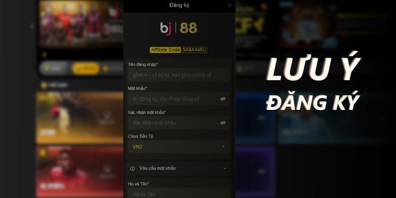 Điều kiện để đăng ký BJ88 là gì?